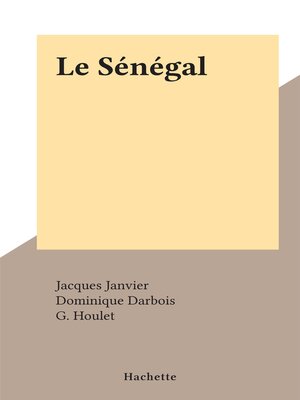 cover image of Le Sénégal